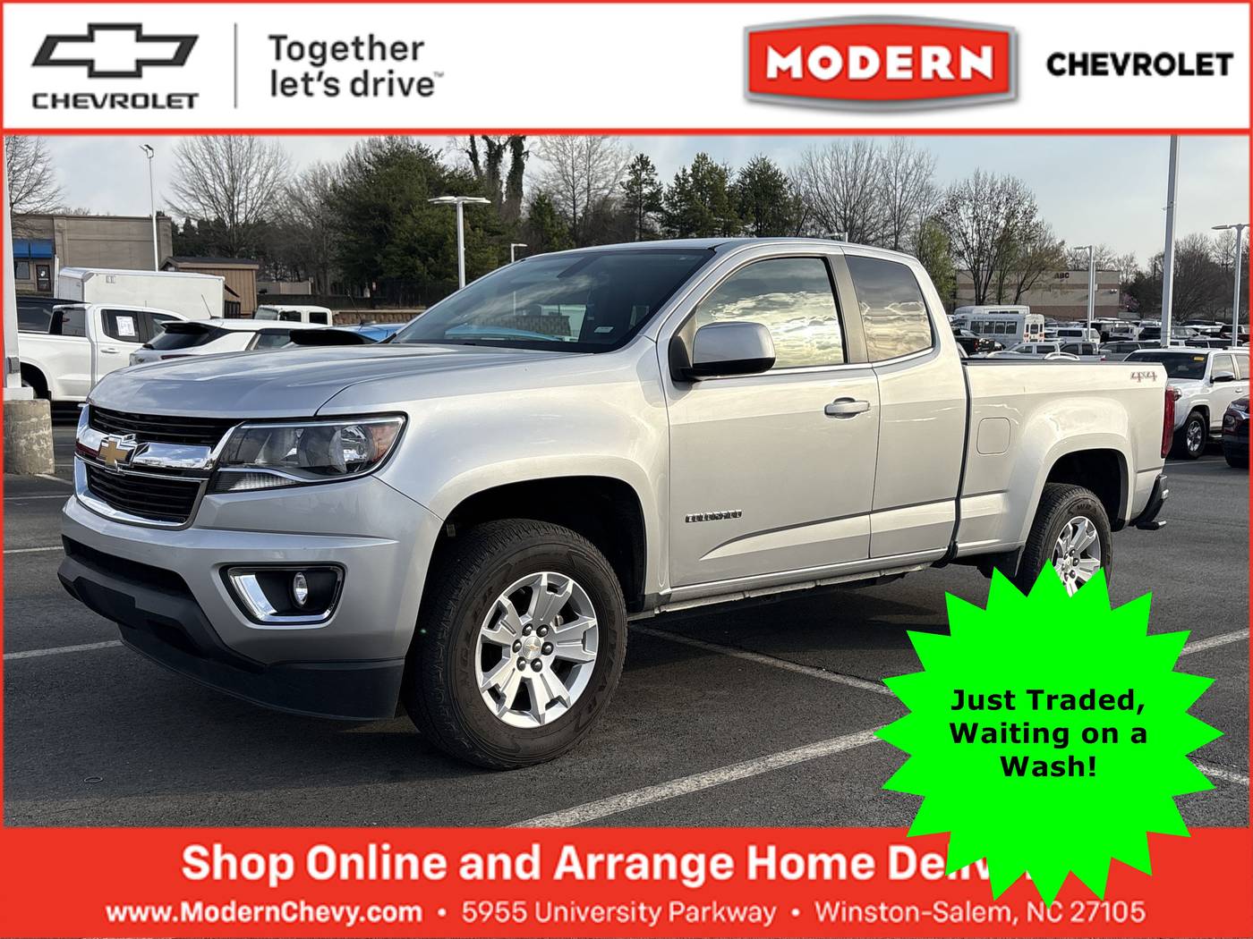 2016 Chevrolet Colorado LT — Pickup Truck — 76,878 mi — Winston Salem, NC