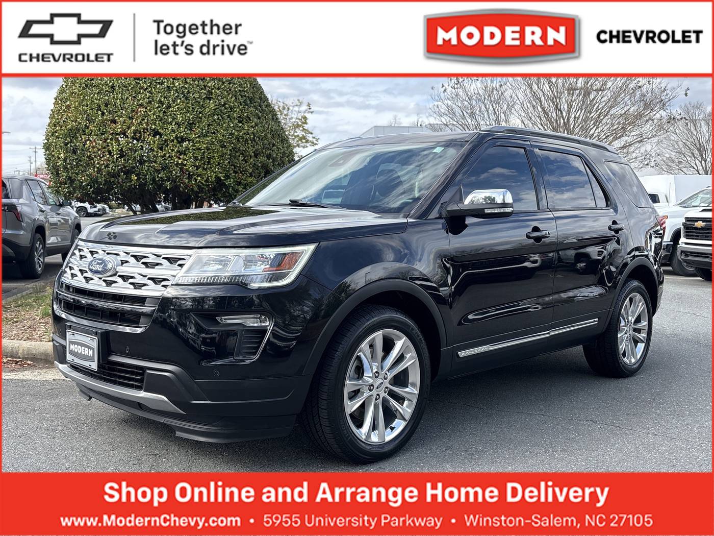 2019 Ford Explorer XLT — SUV — 94,307 mi — Winston Salem, NC