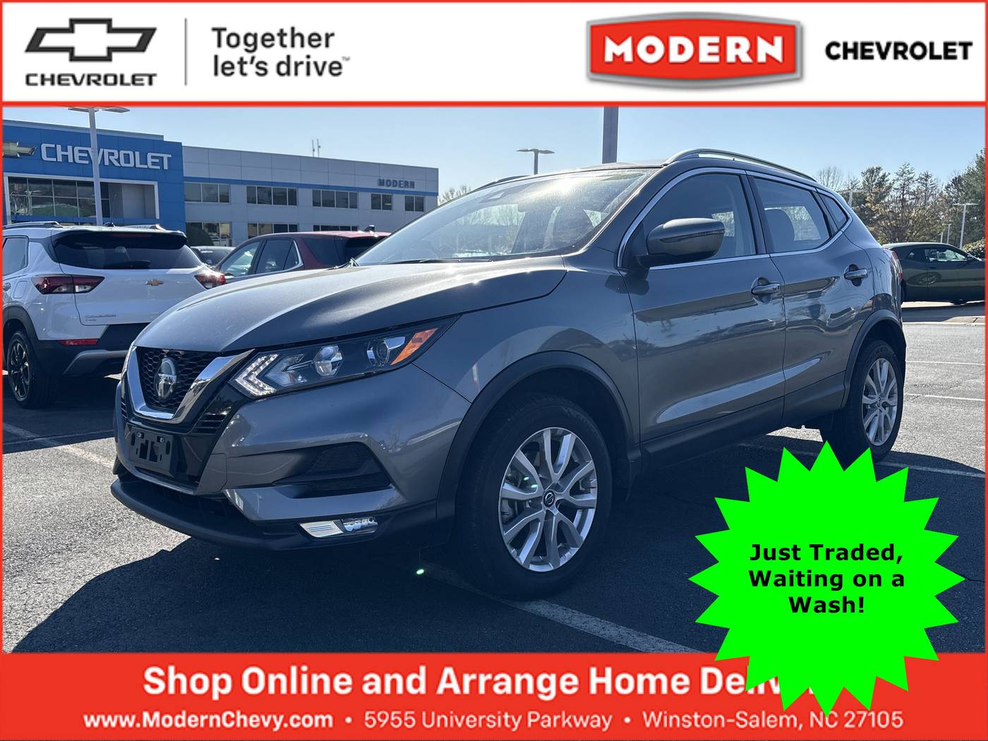 2022 Nissan Rogue Sport SV — SUV — 10,696 mi — Winston Salem, NC