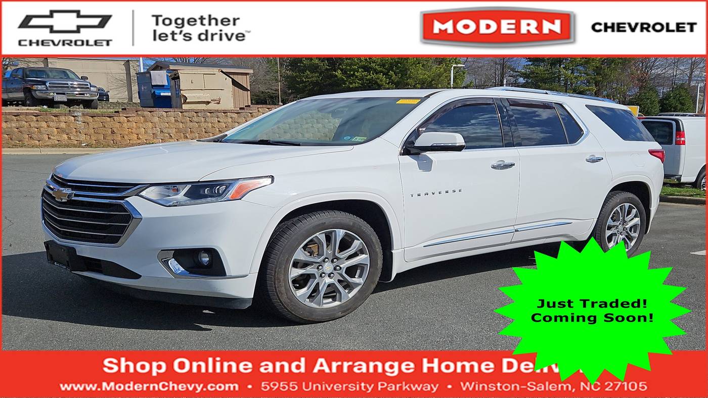 2019 Chevrolet Traverse Premier — SUV — 68,634 mi — Winston Salem, NC