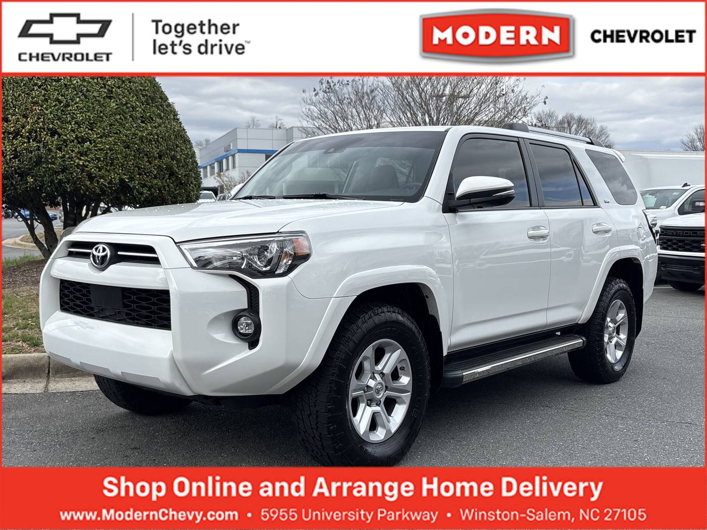 2021 Toyota 4Runner SR5 Premium — SUV — 76,274 mi — Winston Salem, NC