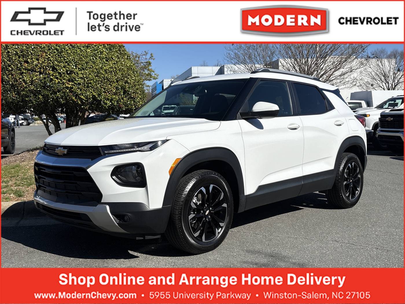 2021 Chevrolet Trailblazer LT — SUV — 75,465 mi — Winston Salem, NC