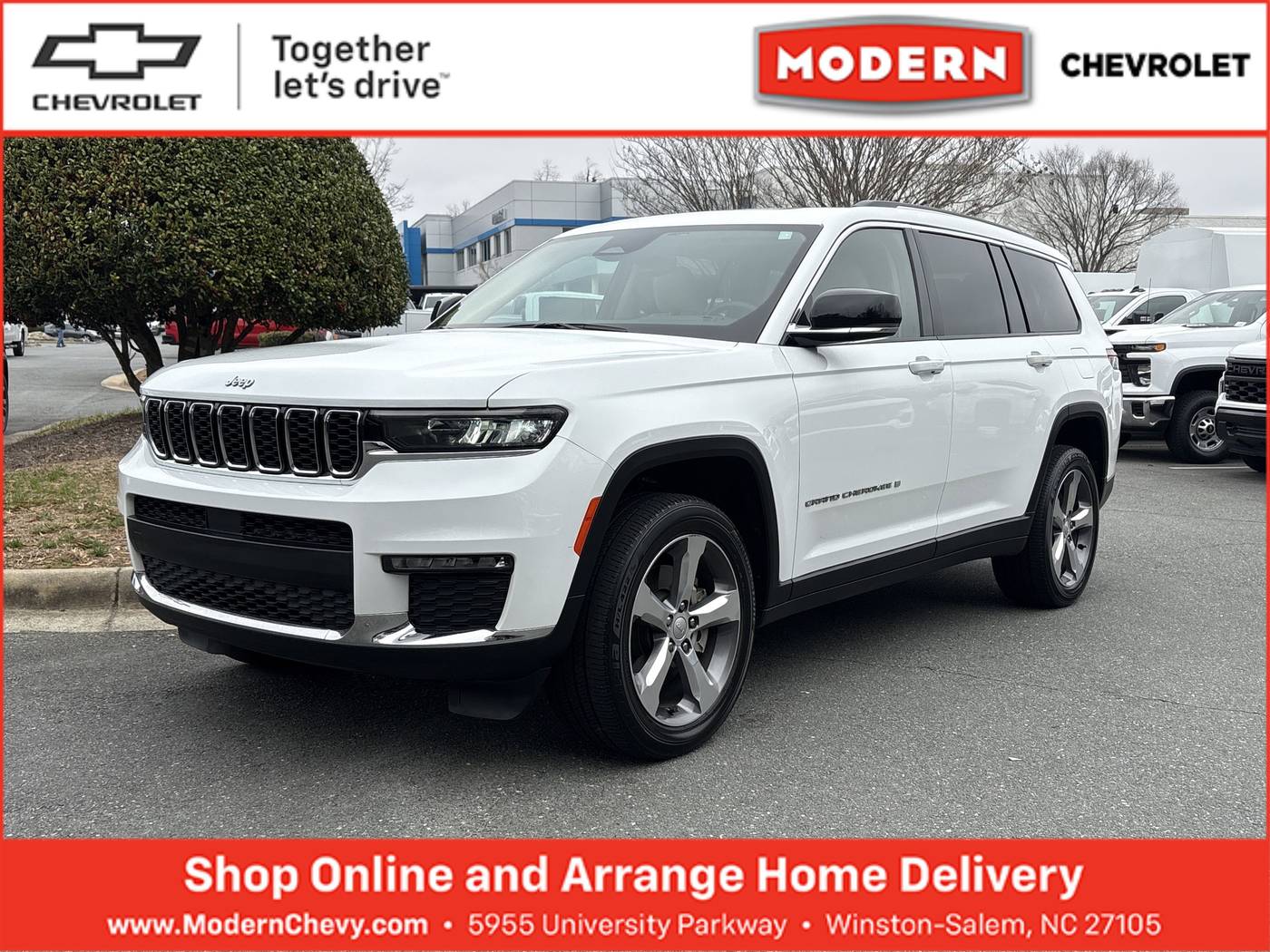 2021 Jeep Grand Cherokee Limited — SUV — 36,398 mi — Winston Salem, NC