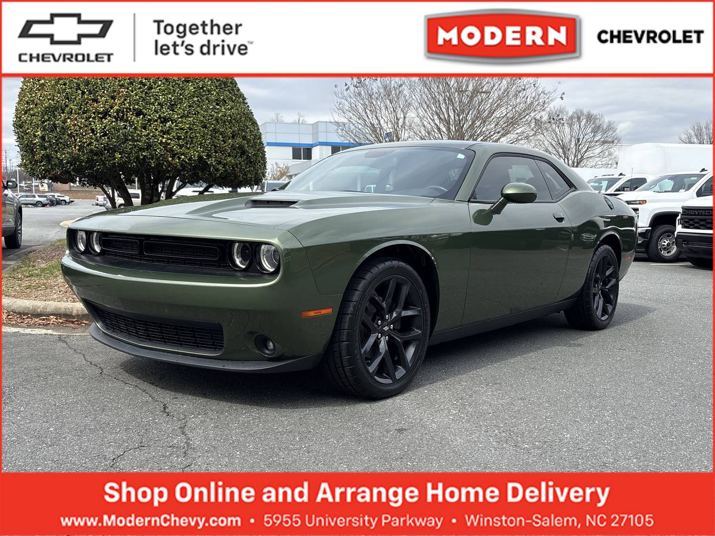 2021 Dodge Challenger SXT — Coupe — 52,183 mi — Winston Salem, NC