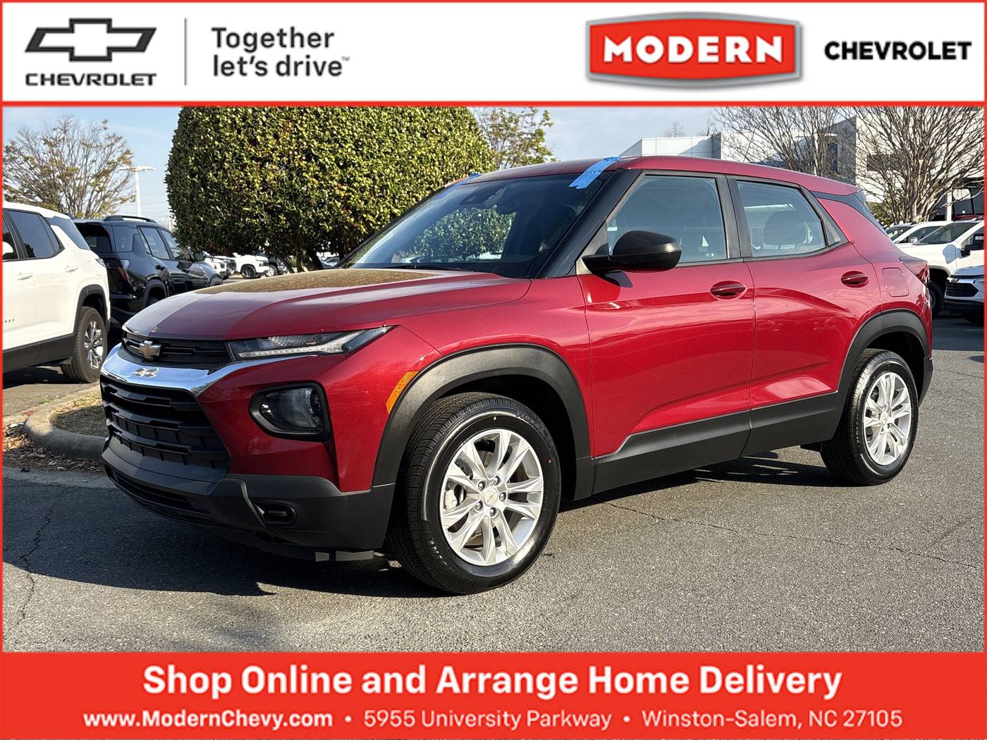 2021 Chevrolet Trailblazer LS — SUV — 55,373 mi — Winston Salem, NC