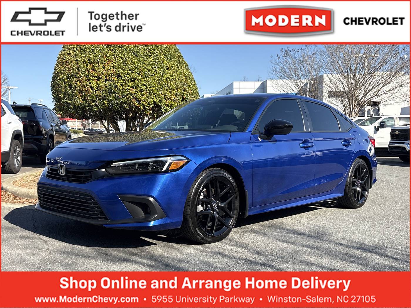 2024 Honda Civic Sport — Sedan — 27,597 mi — Winston Salem, NC