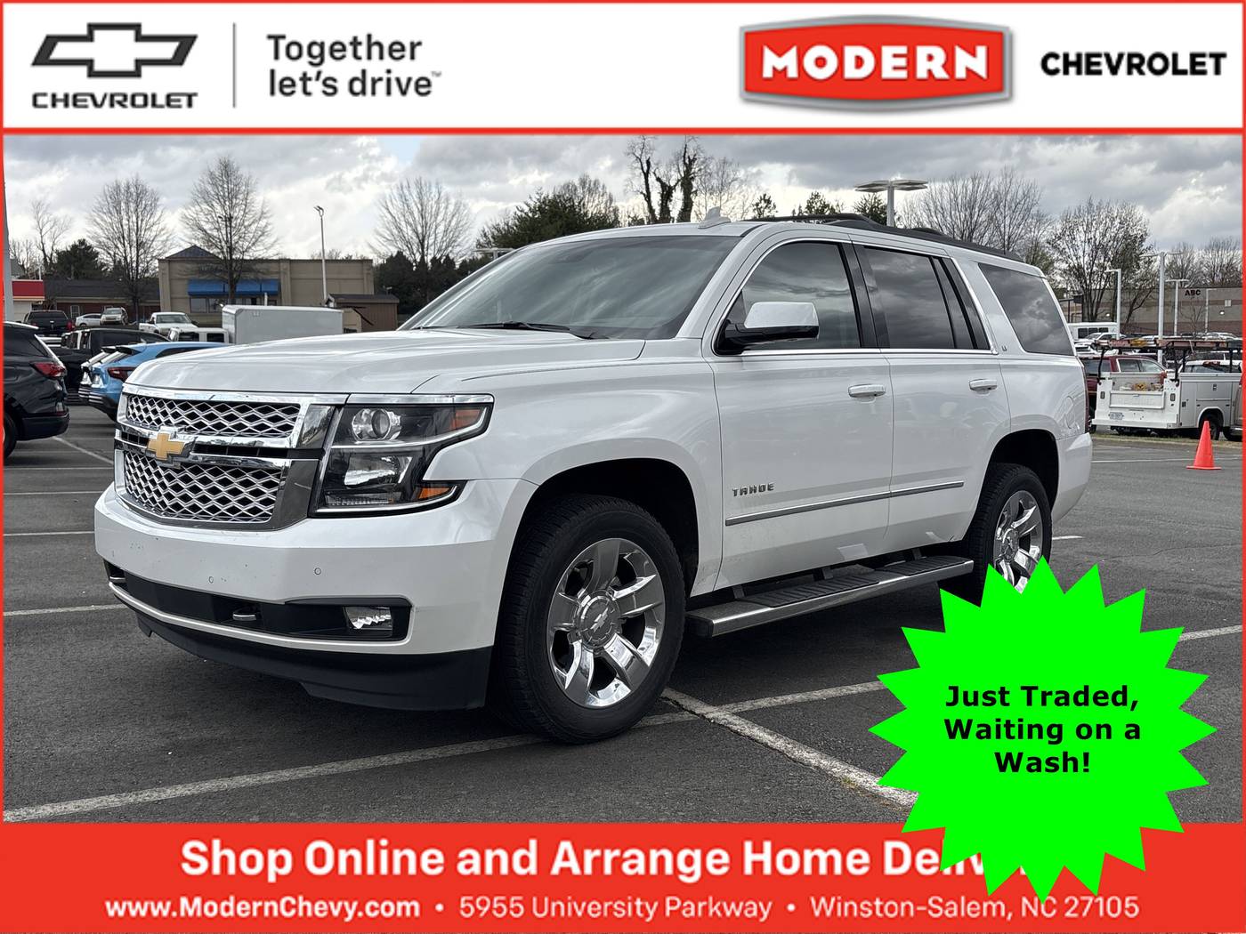 2018 Chevrolet Tahoe LT — SUV — 65,347 mi — Winston Salem, NC