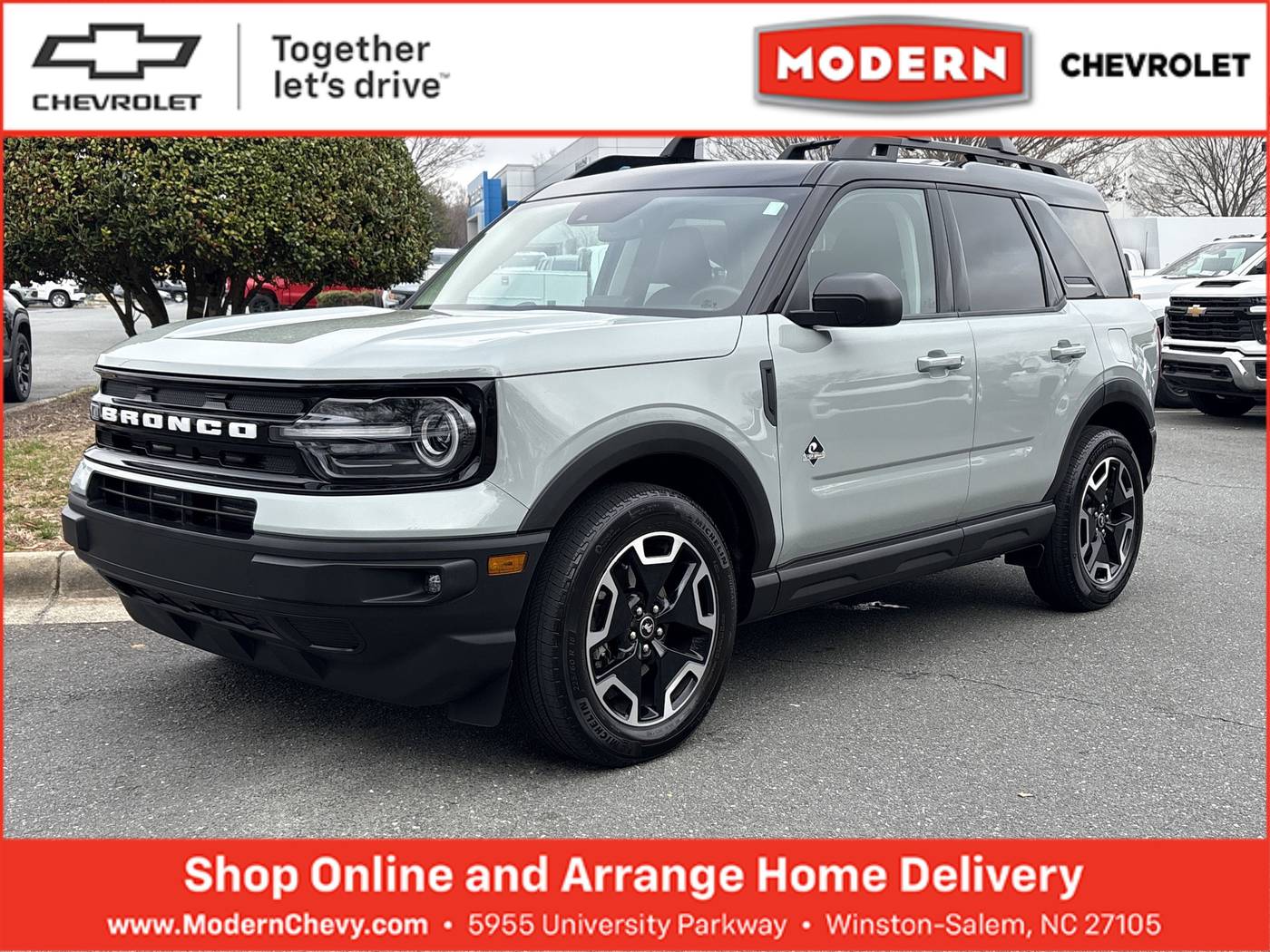2022 Ford Bronco Sport Outer Banks — SUV — 19,987 mi — Winston Salem, NC