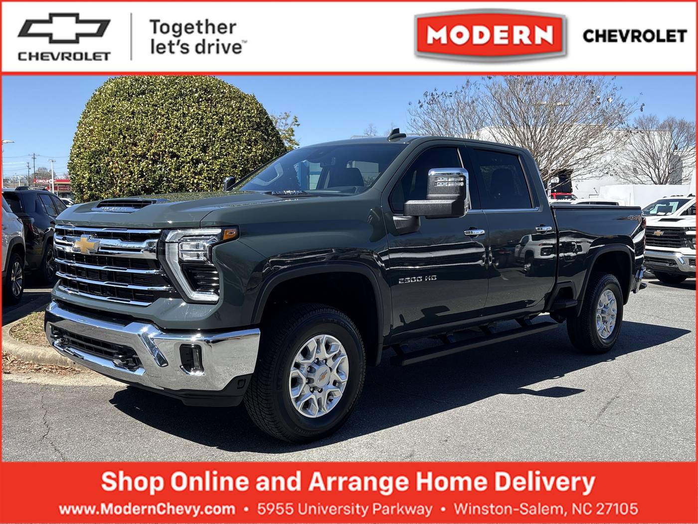 2025 Chevrolet Silverado 2500HD LTZ — Pickup Truck — 875 mi — Winston Salem, NC