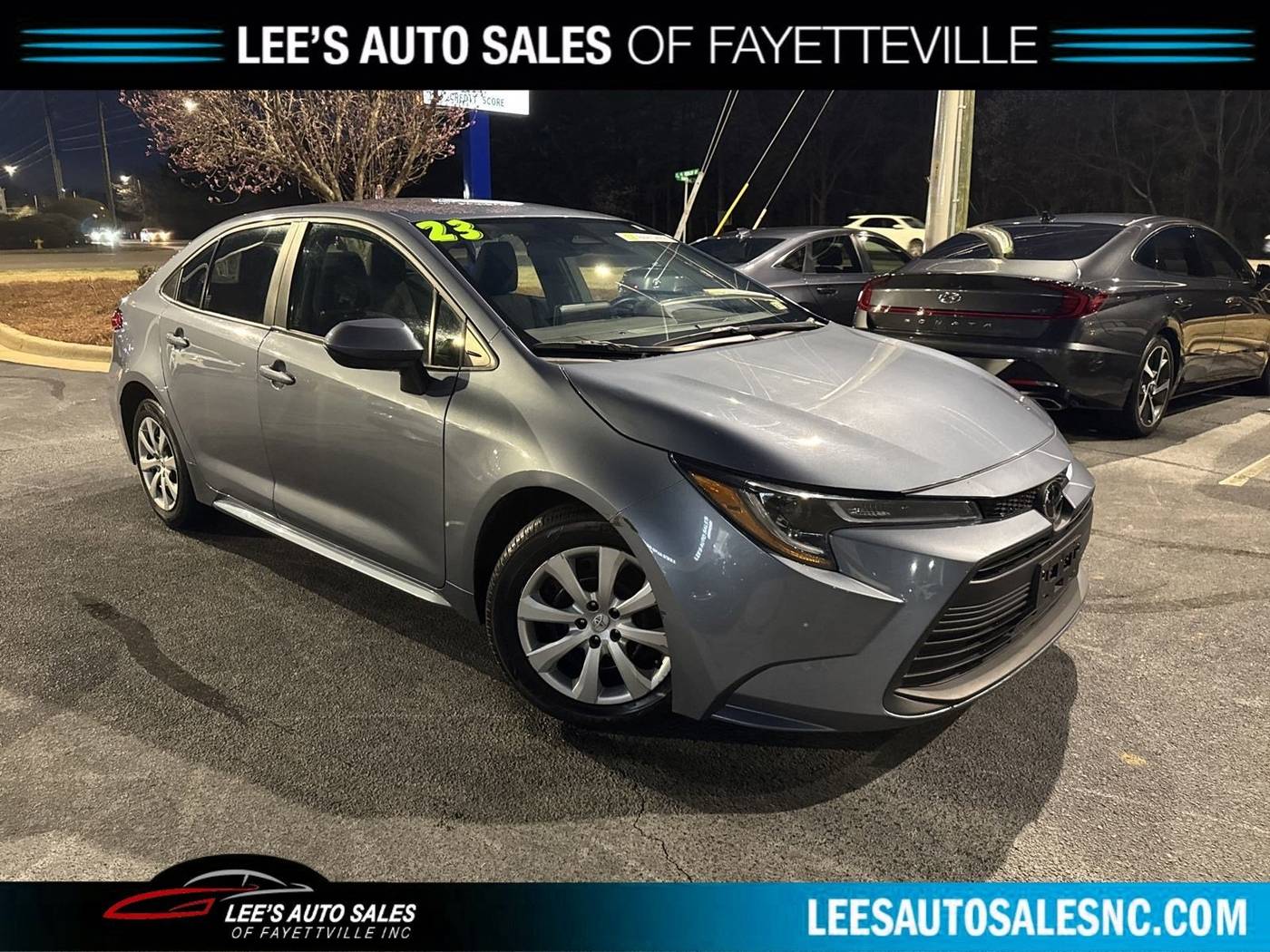 2023 Toyota Corolla LE — Sedan — 46,707 mi — Fayetteville, NC