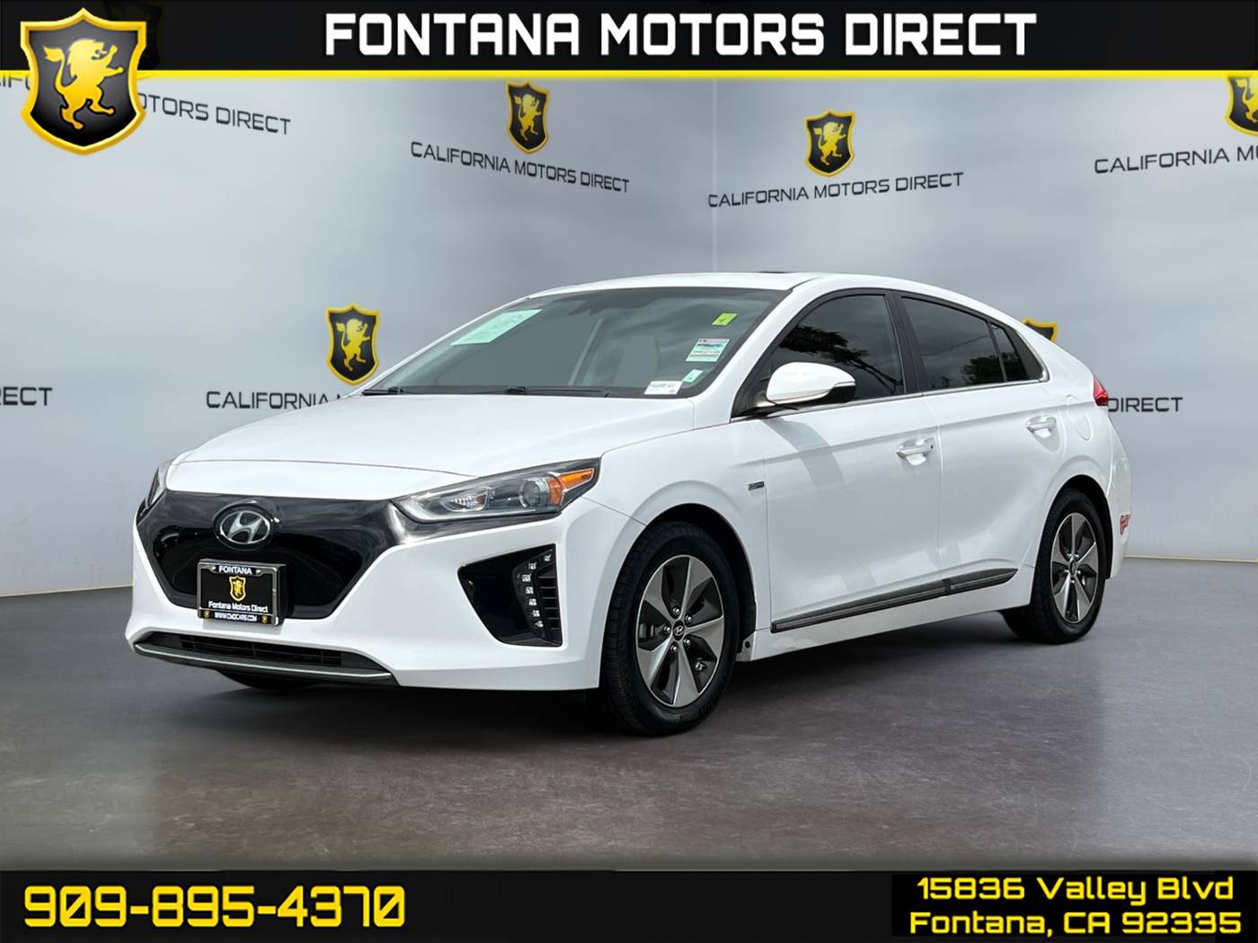 2017 Hyundai Ioniq Electric Limited — Hatchback — 37,700 mi — Fontana, CA
