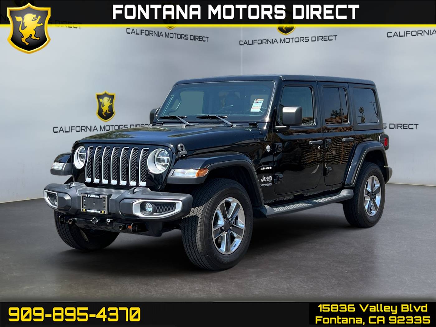 2019 Jeep Wrangler Sahara — SUV — 47,794 mi — Fontana, CA