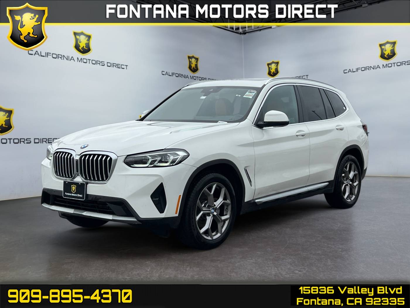 2022 BMW X3 30i — SUV — 19,367 mi — Fontana, CA