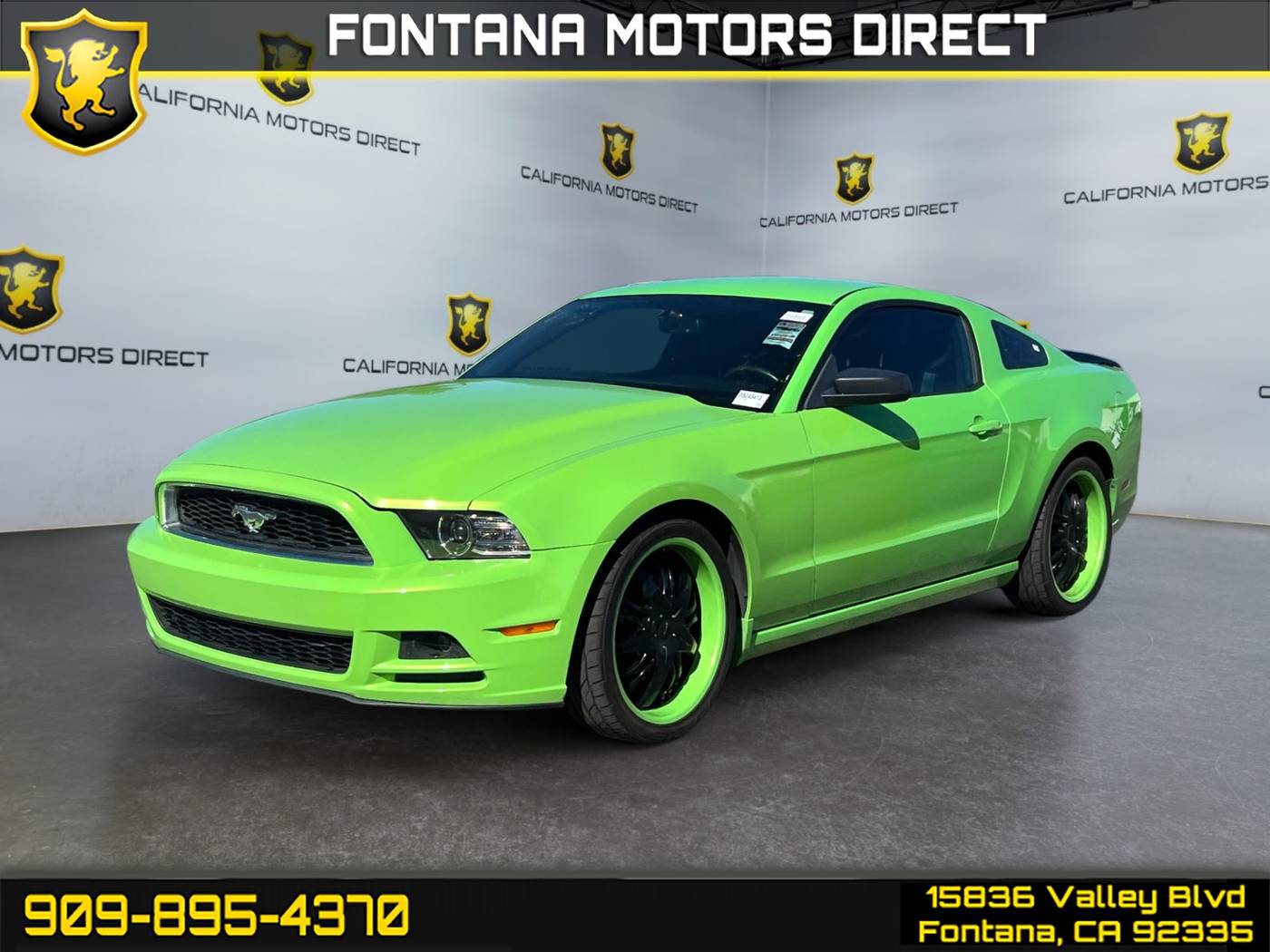 2013 Ford Mustang V6 — Coupe — 41,141 mi — Fontana, CA