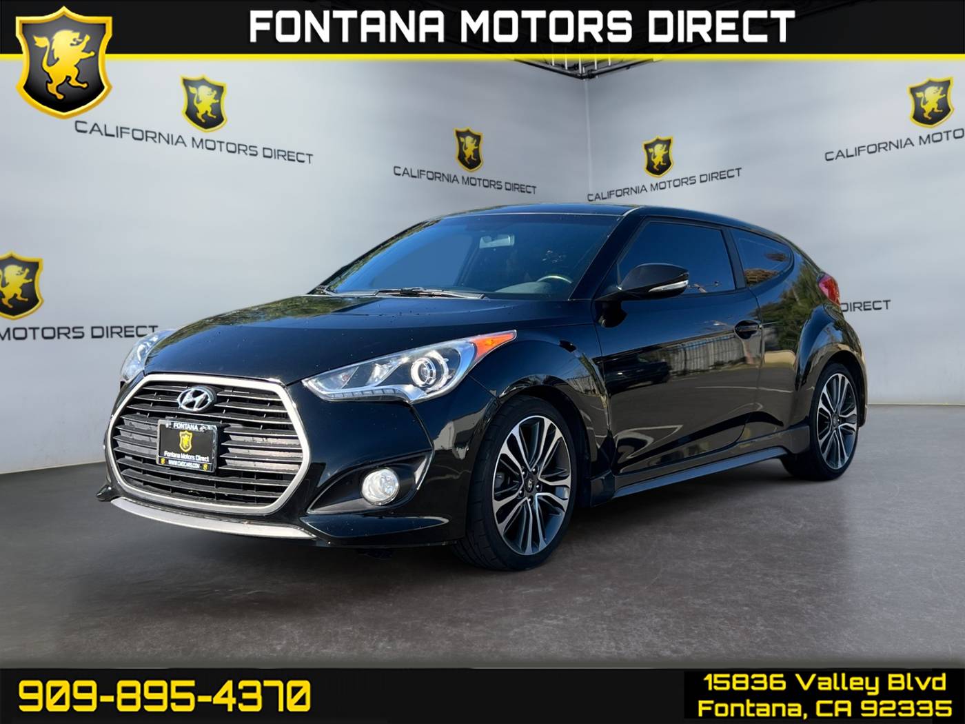 2017 Hyundai Veloster Turbo — Hatchback — 56,087 mi — Fontana, CA