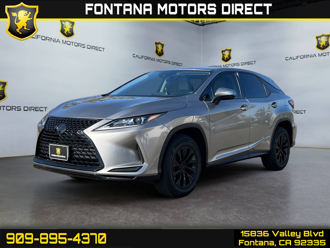 2022 Lexus RX RX 350 — SUV — 52,173 mi — Fontana, CA