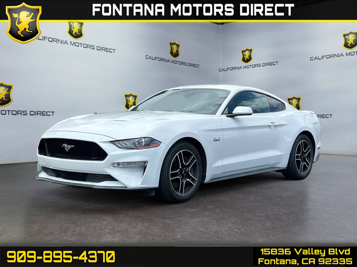 2018 Ford Mustang GT — Coupe — 24,311 mi — Fontana, CA