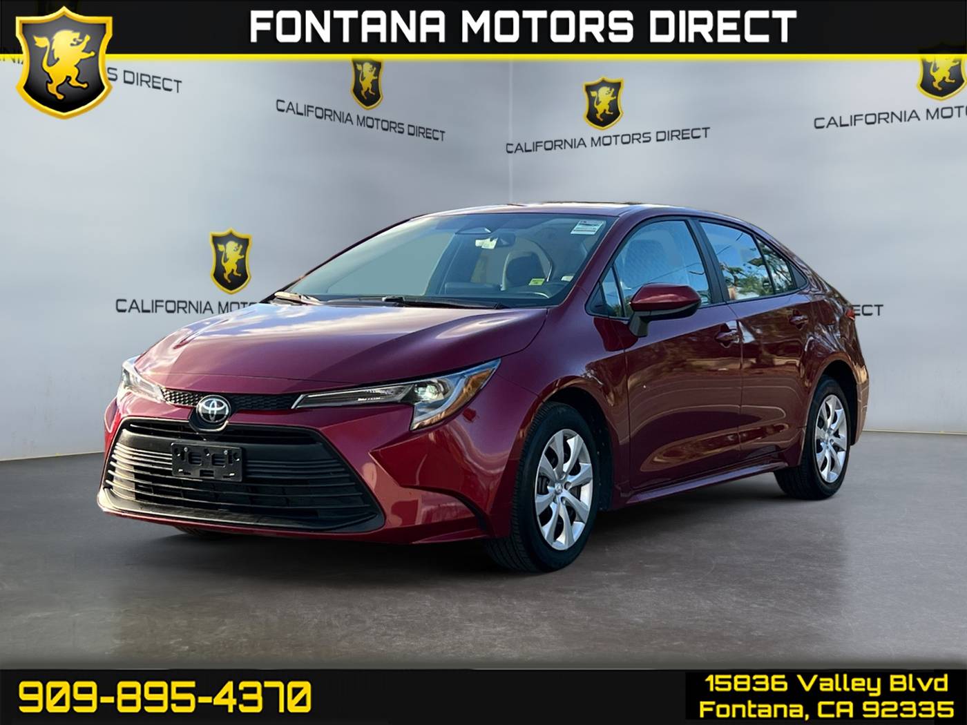 2024 Toyota Corolla LE — Sedan — 15,456 mi — Fontana, CA