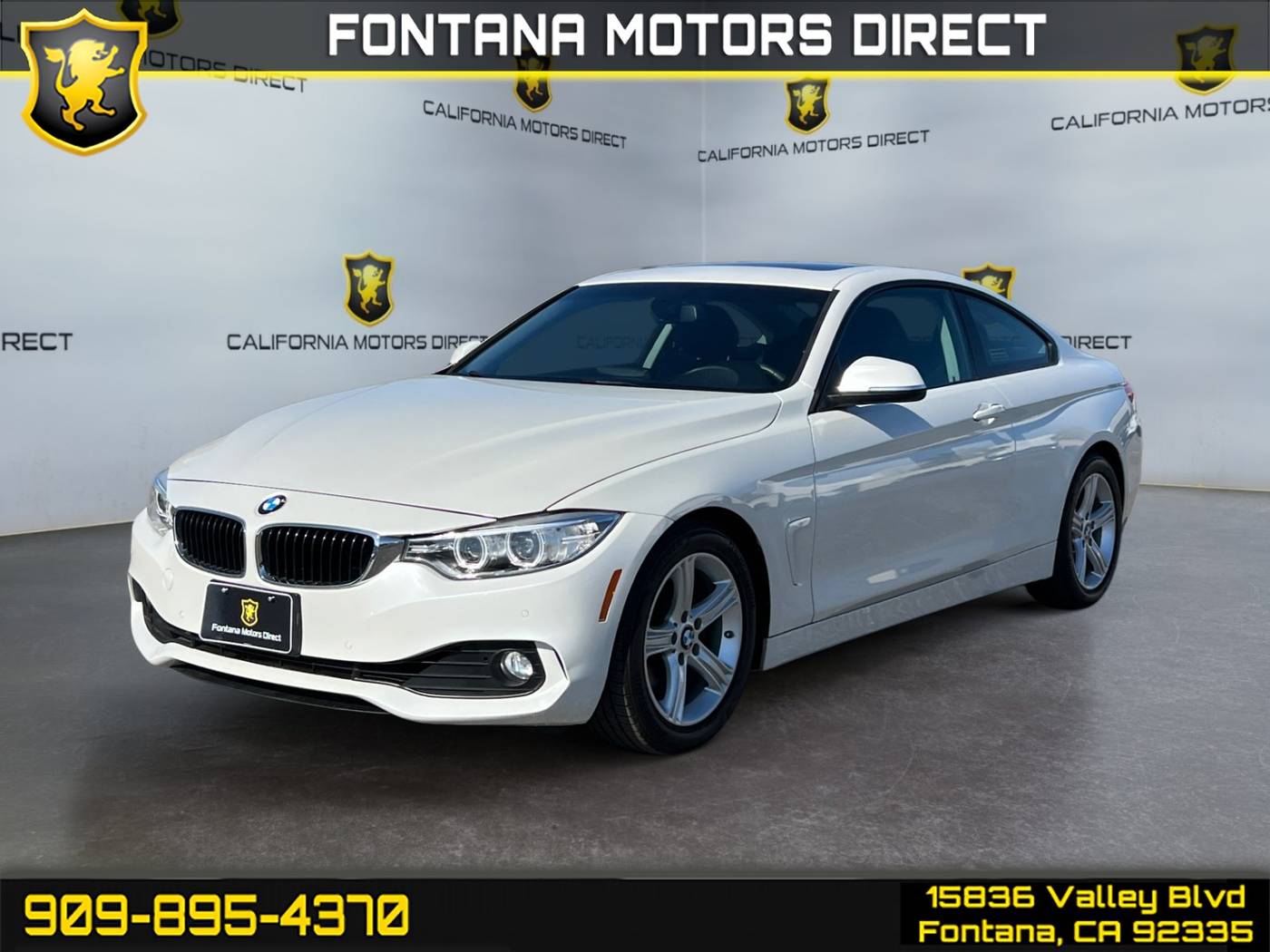 2015 BMW 4 Series 428i — Coupe — 58,578 mi — Fontana, CA