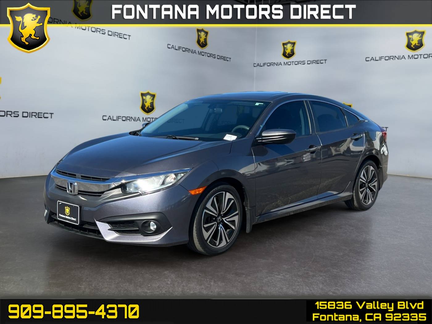 2016 Honda Civic EX-T — Sedan — 51,281 mi — Fontana, CA