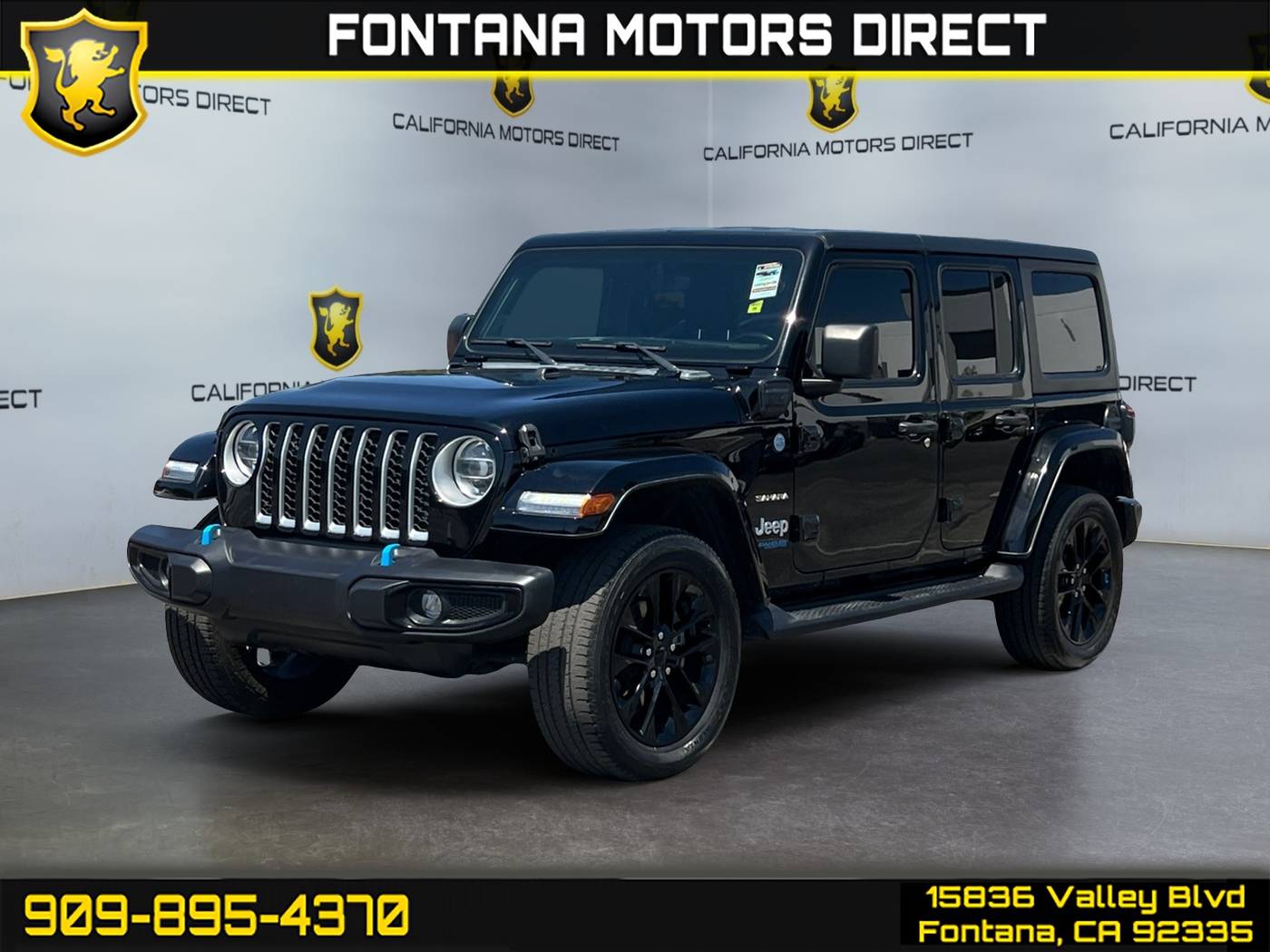 2022 Jeep Wrangler Sahara 4xe — SUV — 32,061 mi — Fontana, CA