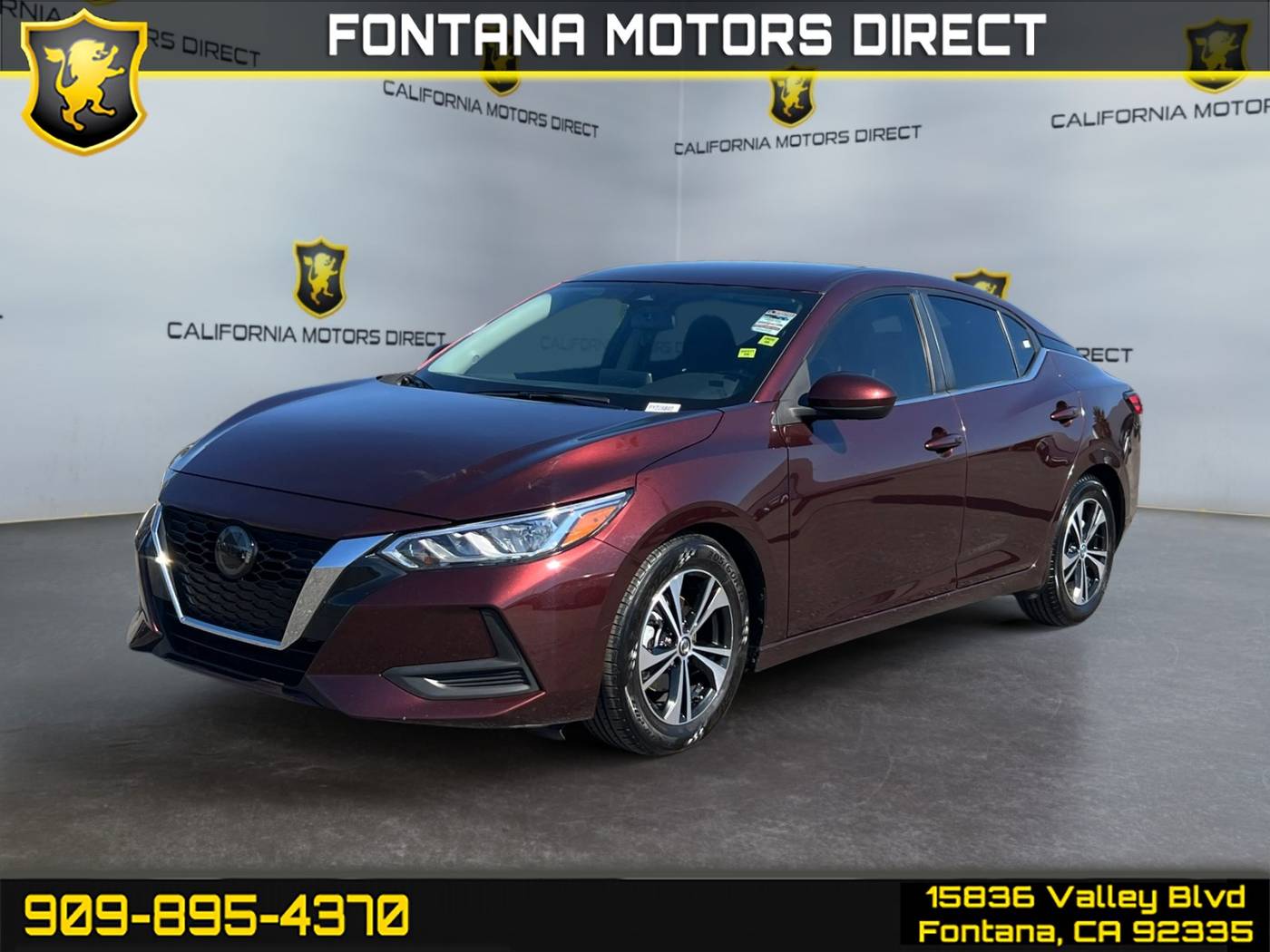 2023 Nissan Sentra SV — Sedan — 62,229 mi — Fontana, CA
