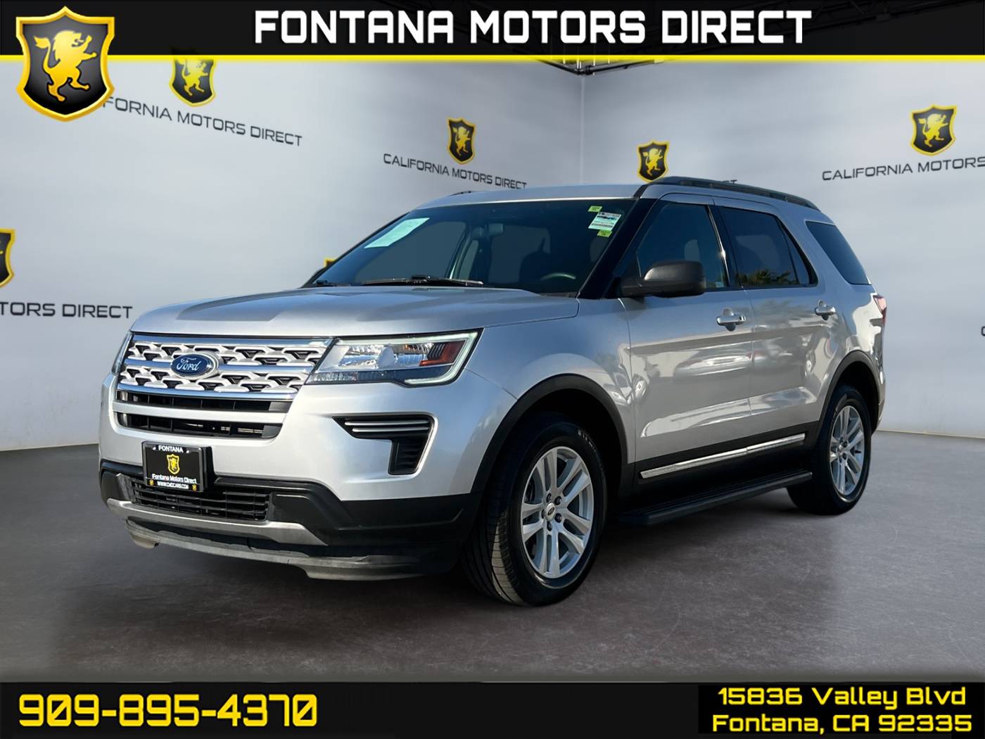 2018 Ford Explorer XLT — SUV — 49,737 mi — Fontana, CA