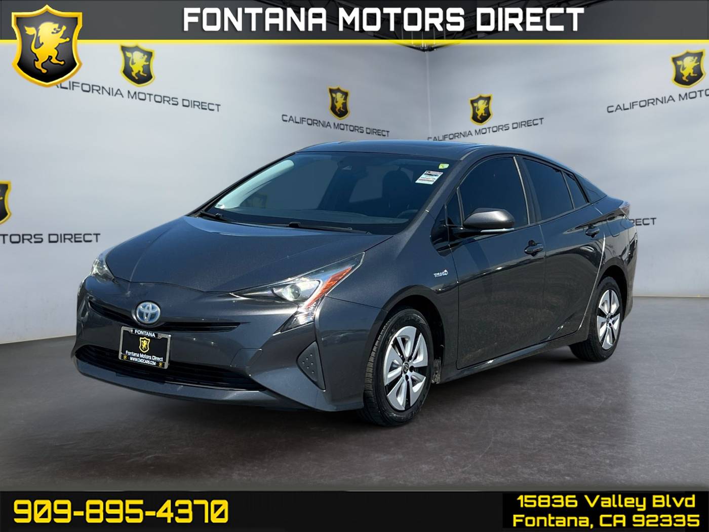 2016 Toyota Prius Three — Hatchback — 106,821 mi — Fontana, CA