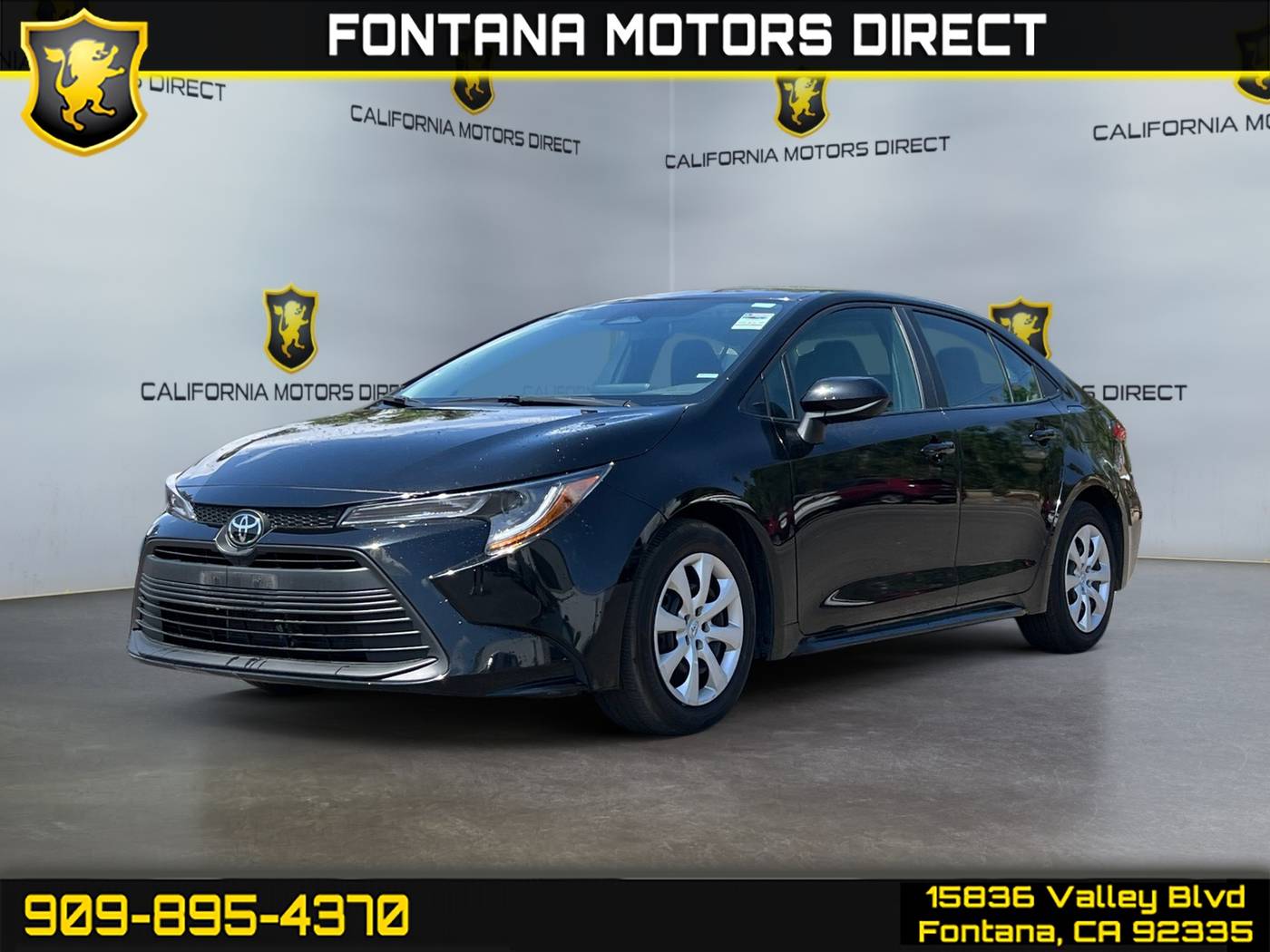 2023 Toyota Corolla LE — Sedan — 24,358 mi — Fontana, CA
