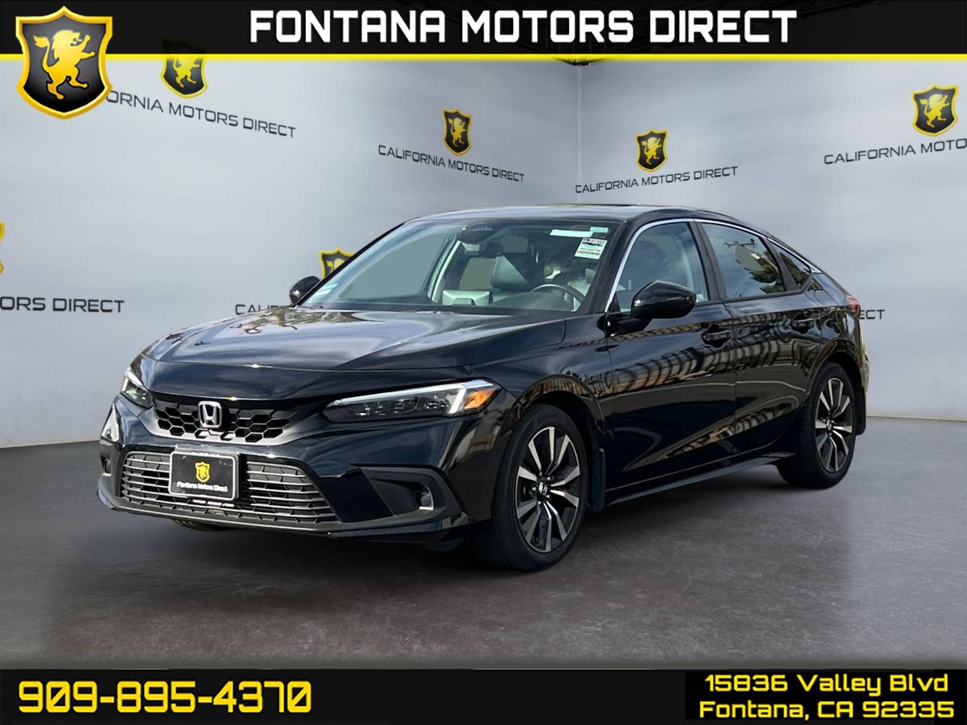 2022 Honda Civic EX-L — Hatchback — 31,189 mi — Fontana, CA