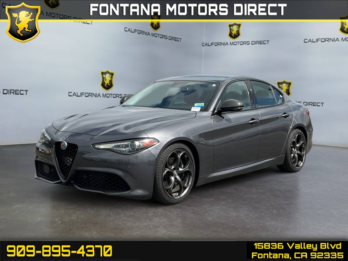2018 Alfa Romeo Giulia Ti Sport — Sedan — 61,636 mi — Fontana, CA