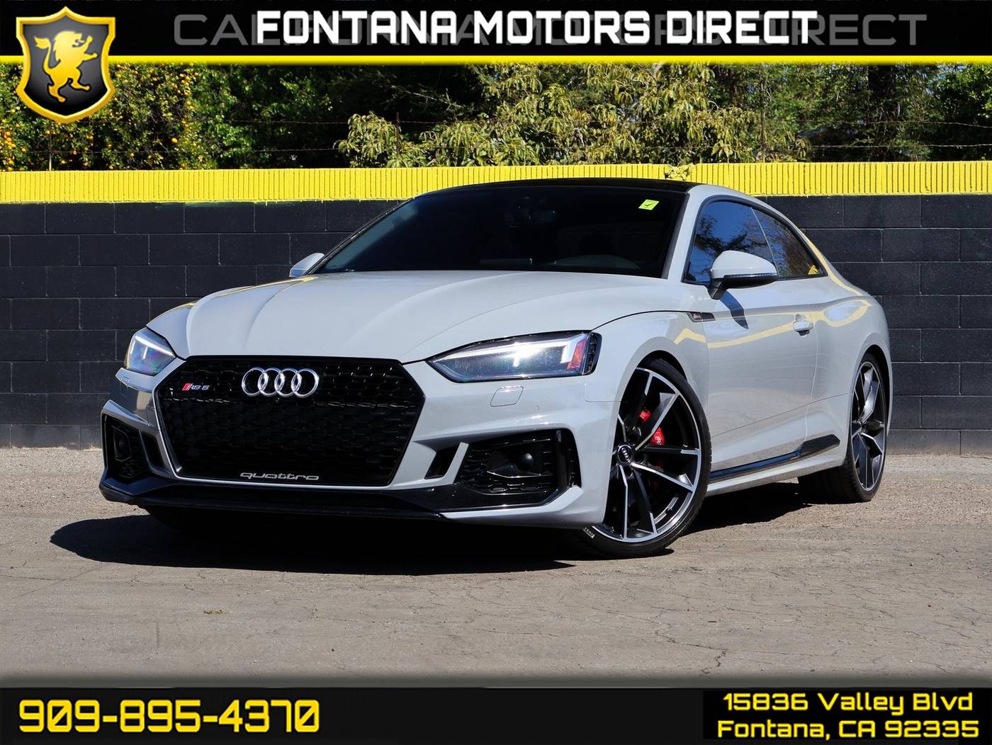2018 Audi RS 5 Standard — Coupe — 61,611 mi — Fontana, CA