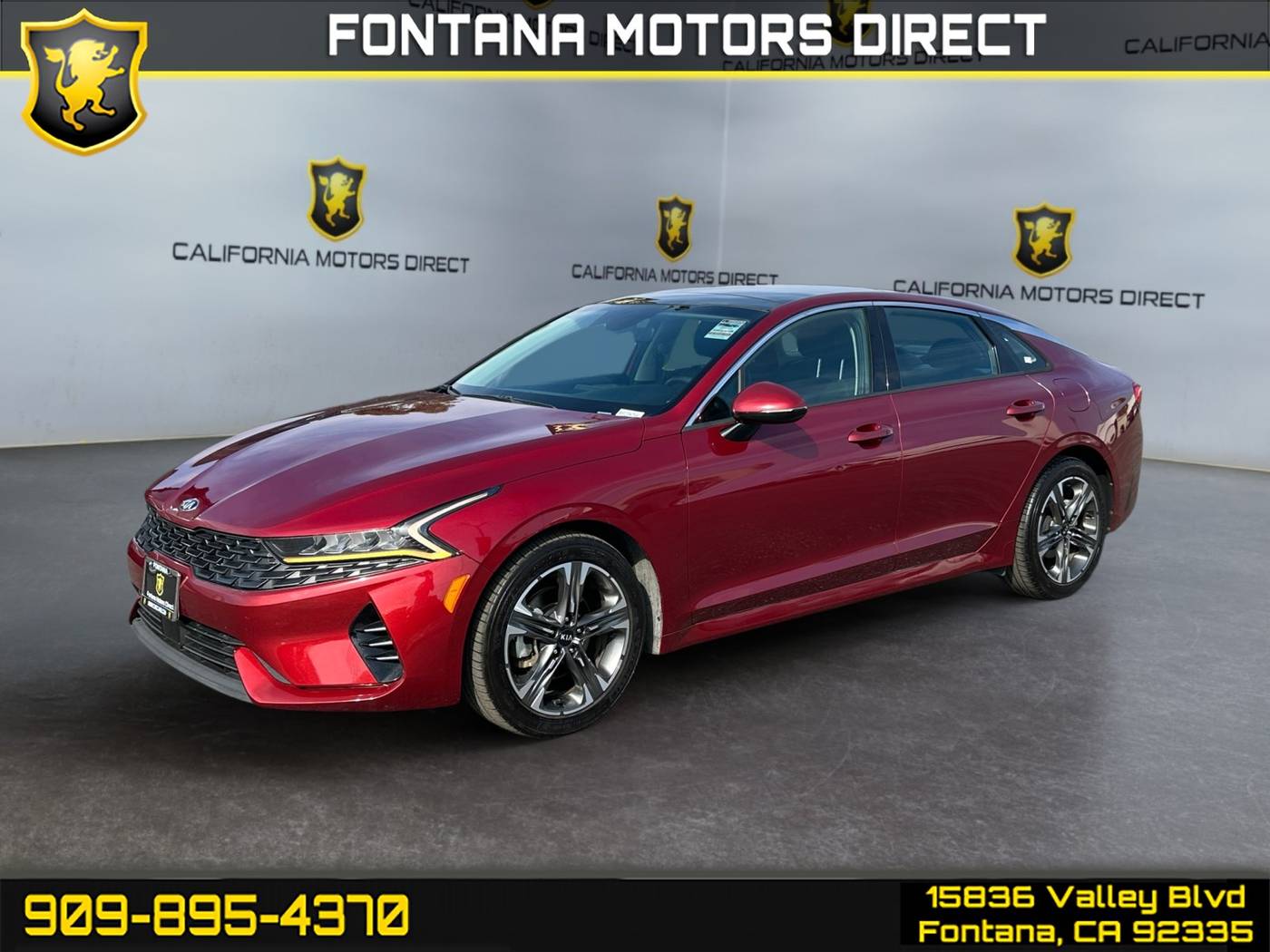2021 Kia K5 EX — Sedan — 70,309 mi — Fontana, CA