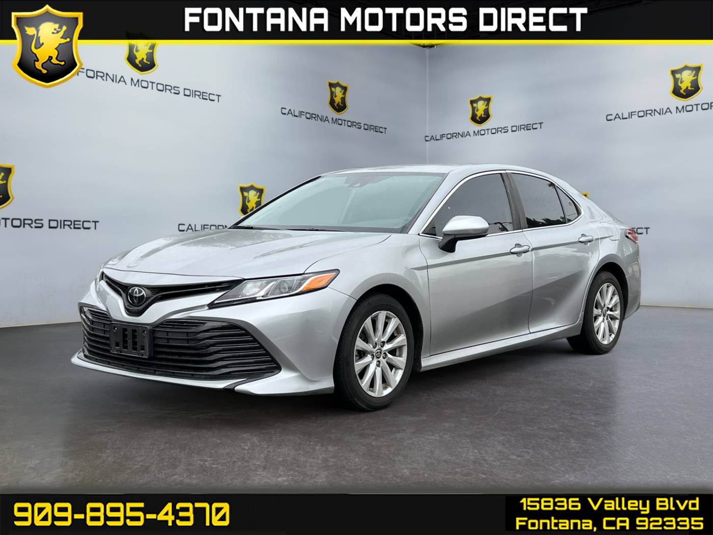 2020 Toyota Camry LE — Sedan — 27,589 mi — Fontana, CA
