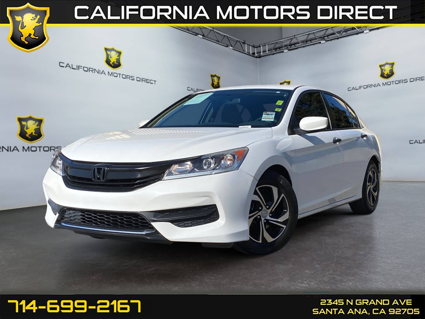 2016 Honda Accord LX — Sedan — 95,230 mi — Fontana, CA