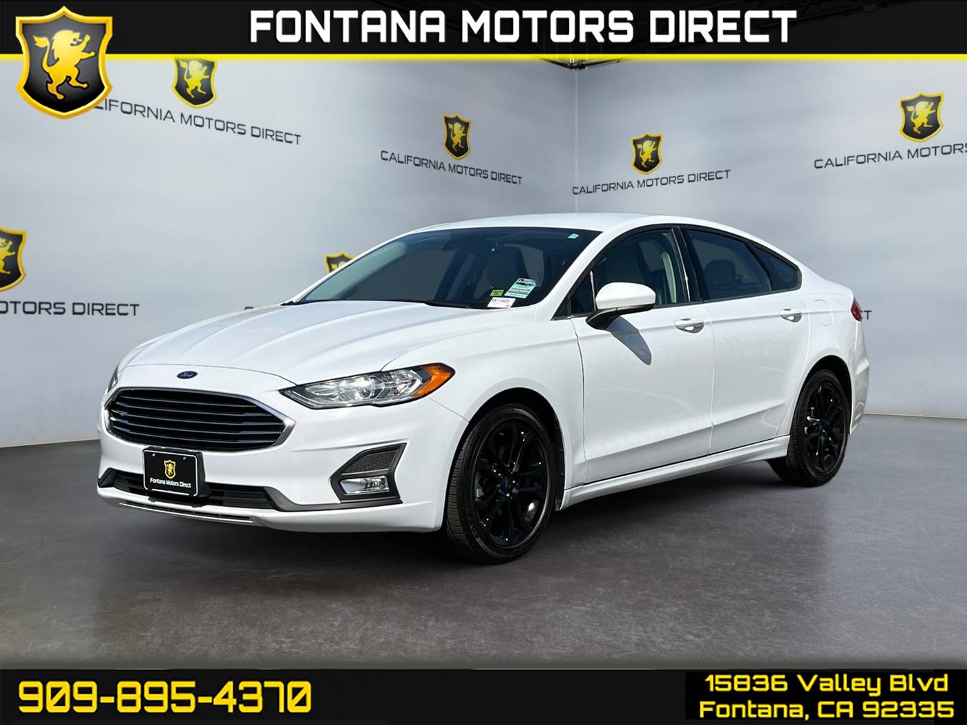 2019 Ford Fusion SE — Sedan — 70,303 mi — Fontana, CA