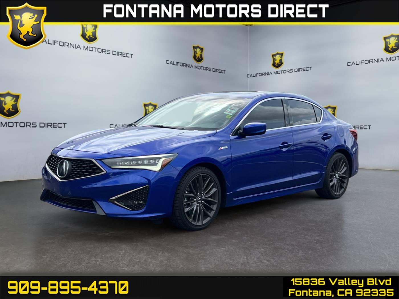 2020 Acura ILX w/Premium/A-SPEC Pkg — Sedan — 54,635 mi — Fontana, CA