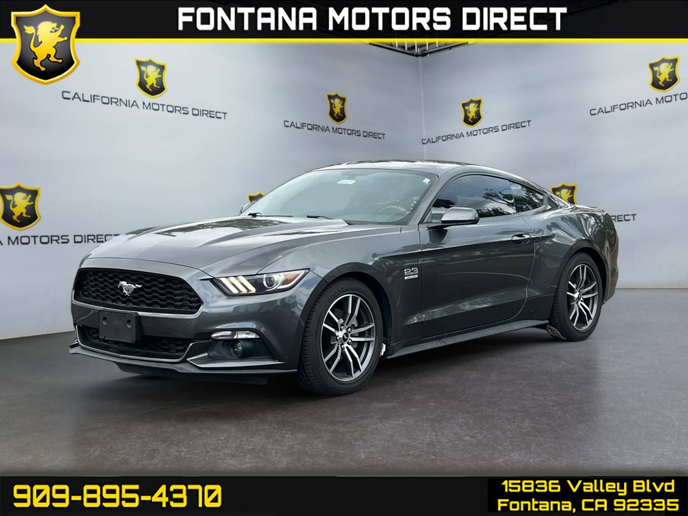 2017 Ford Mustang EcoBoost — Coupe — 53,379 mi — Fontana, CA
