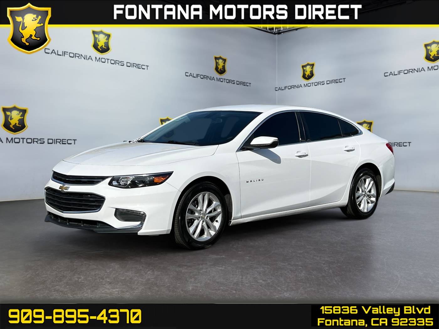 2018 Chevrolet Malibu LT — Sedan — 70,514 mi — Fontana, CA