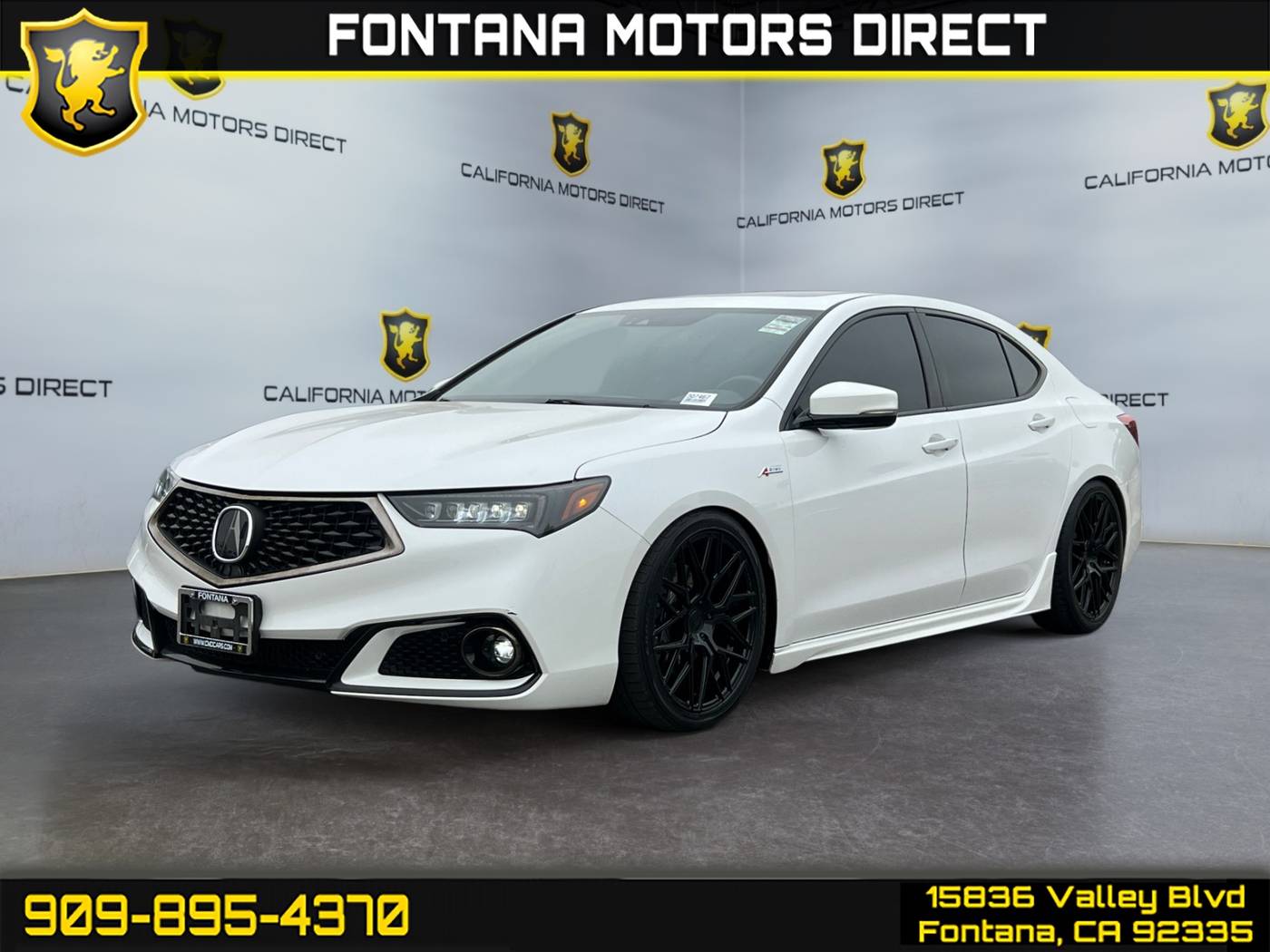 2019 Acura TLX A-Spec with Technology Package — Sedan — 48,799 mi — Fontana, CA