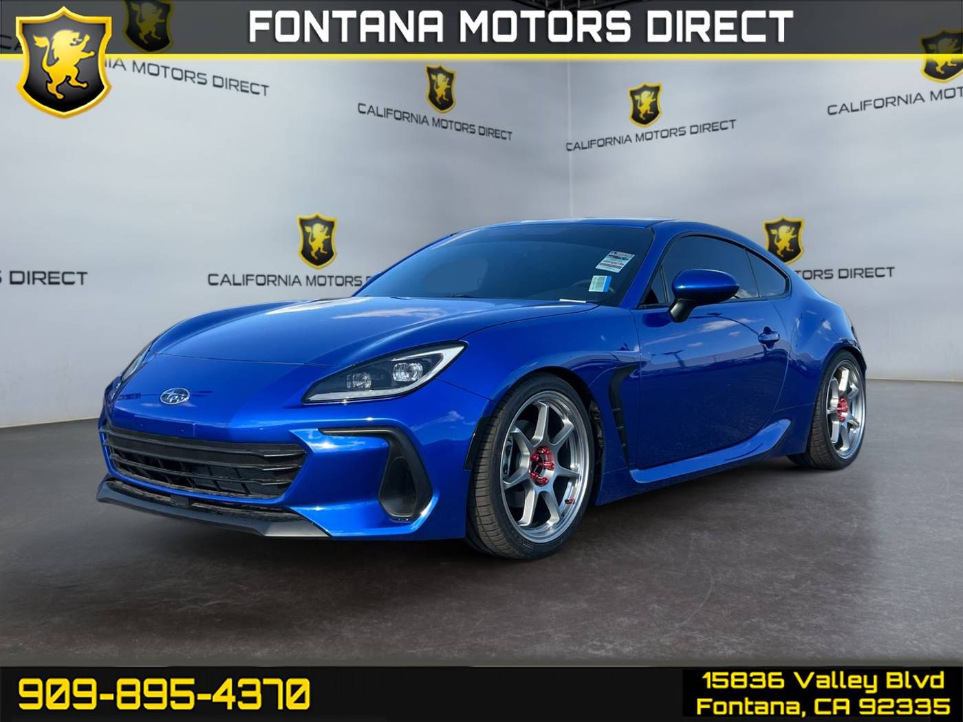 2023 Subaru BRZ Premium — Coupe — 1,541 mi — Fontana, CA