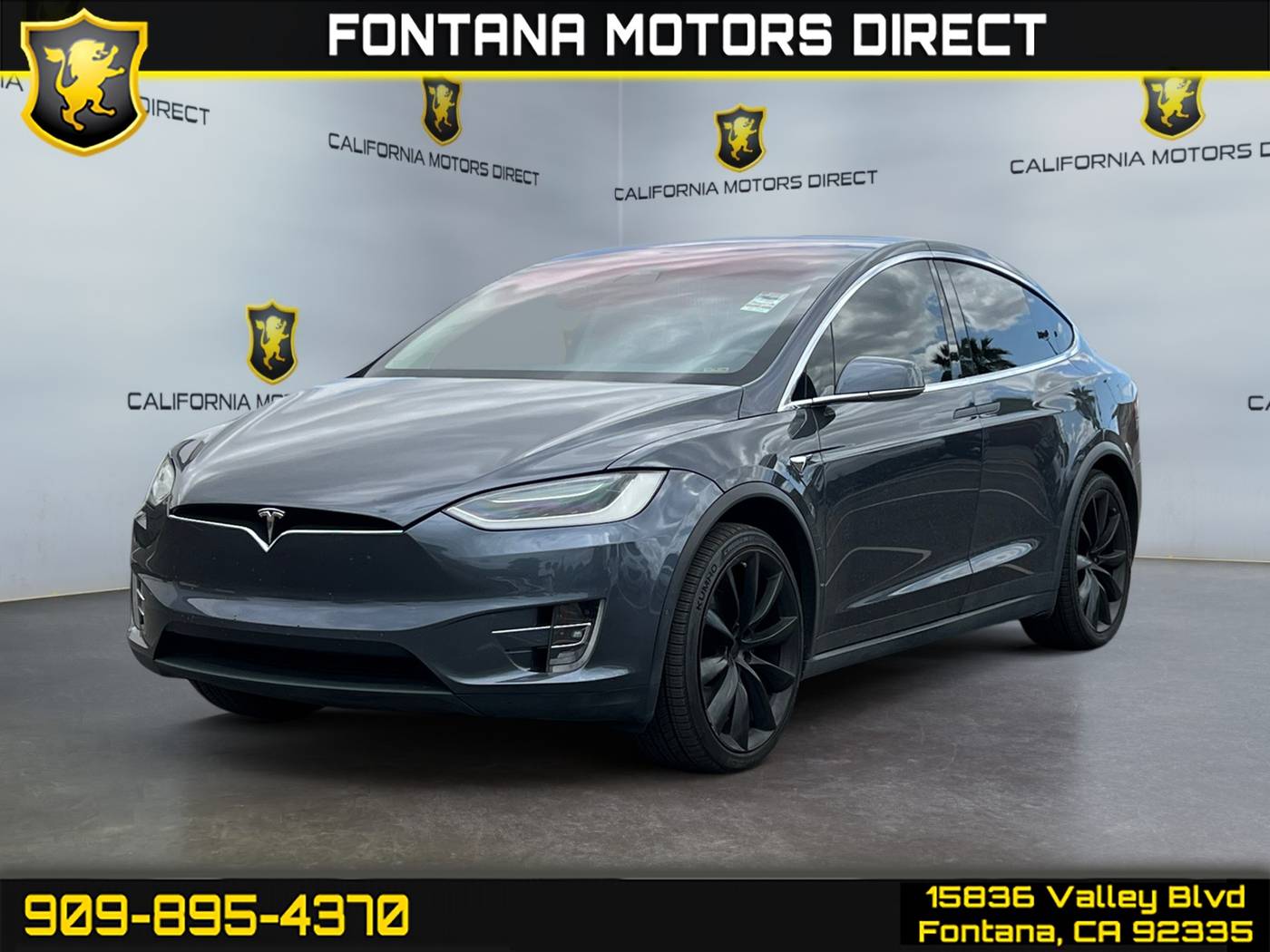 2016 Tesla Model X 70D — SUV — 92,437 mi — Fontana, CA