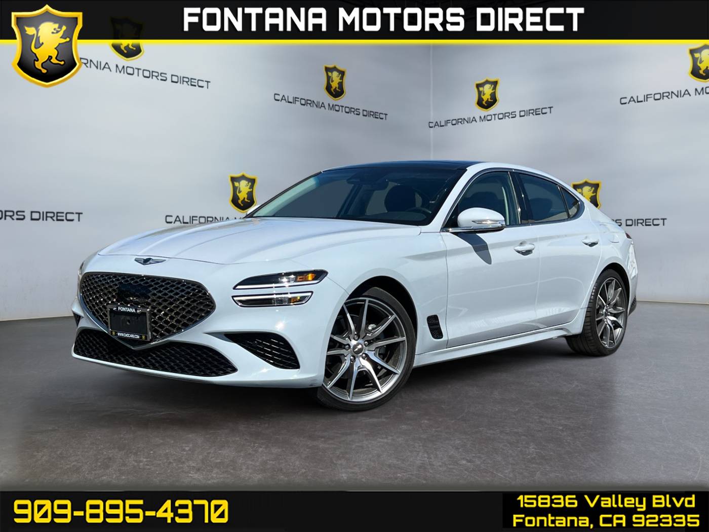 2022 Genesis G70 2.0T — Sedan — 17,079 mi — Fontana, CA