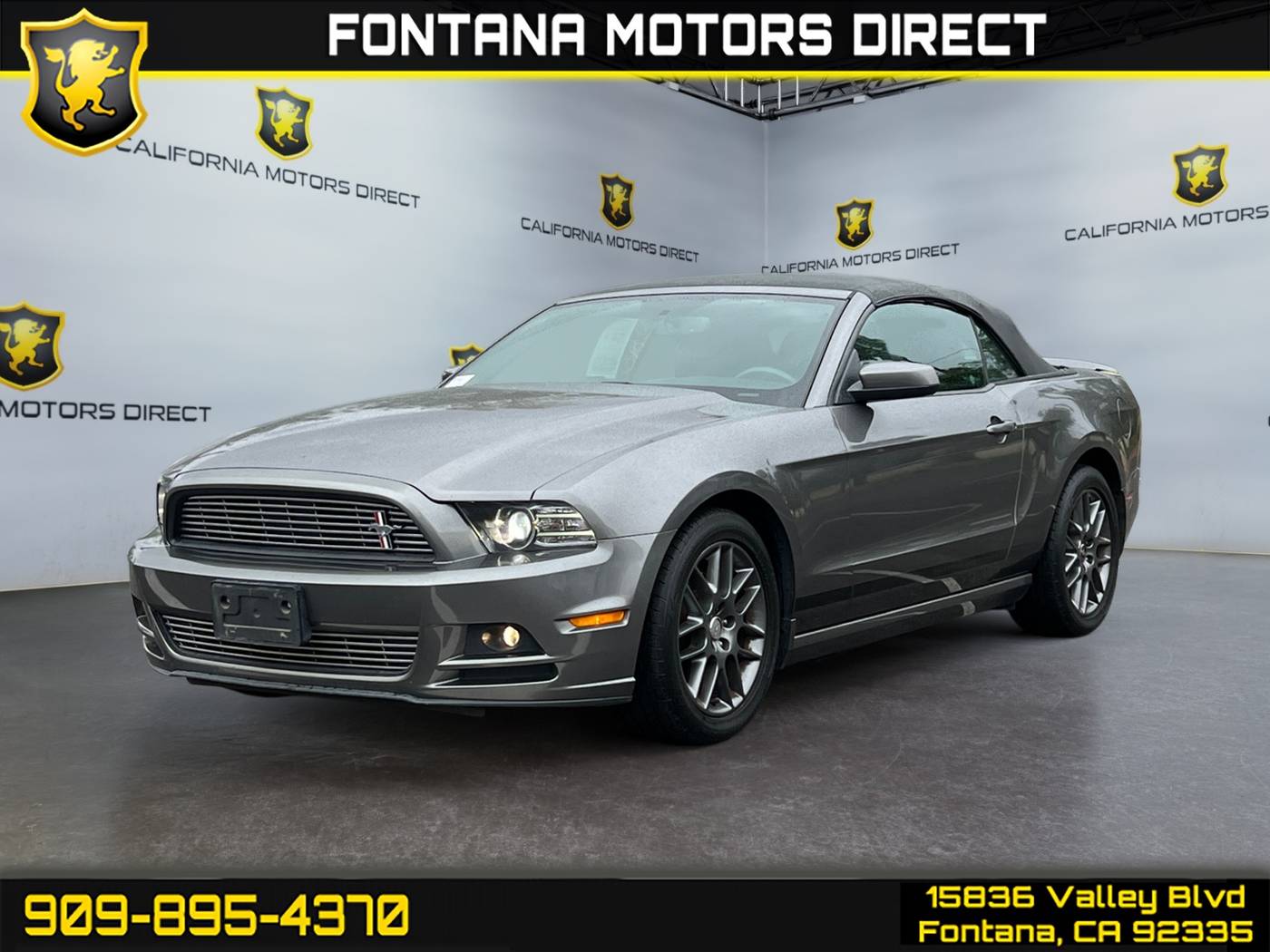 2014 Ford Mustang V6 Premium — Convertible — 72,055 mi — Fontana, CA