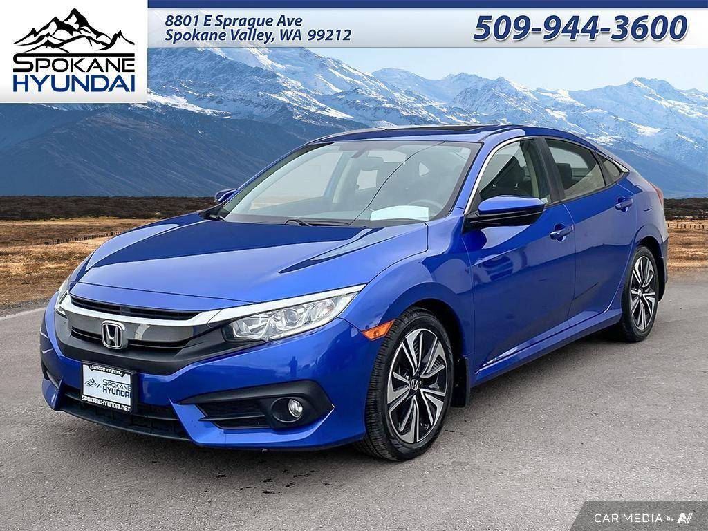 2018 Honda Civic EX-L — Sedan — 51,325 mi — Spokane Valley, WA