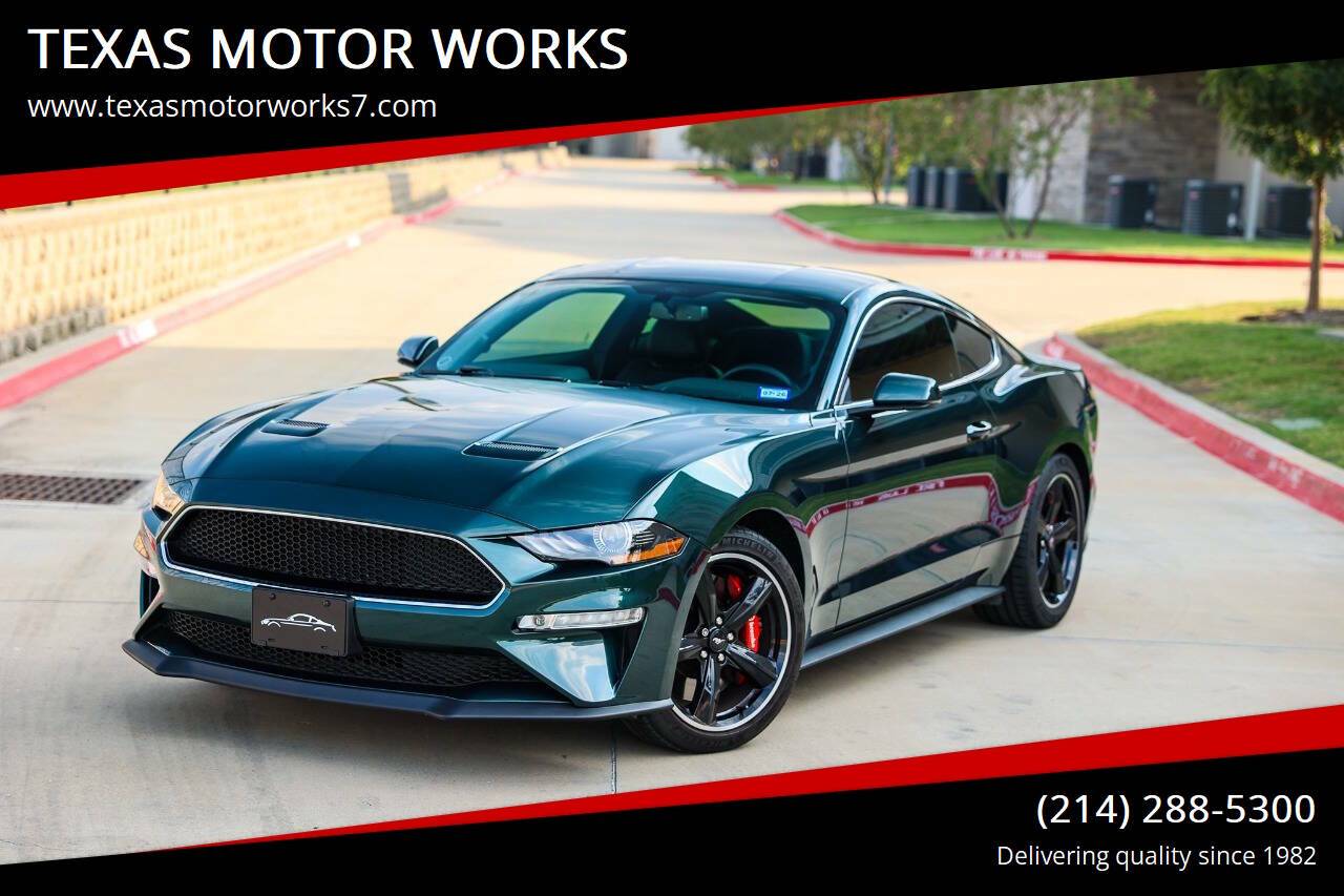 2019 Ford Mustang Bullitt — Coupe — 9,770 mi — Arlington, TX