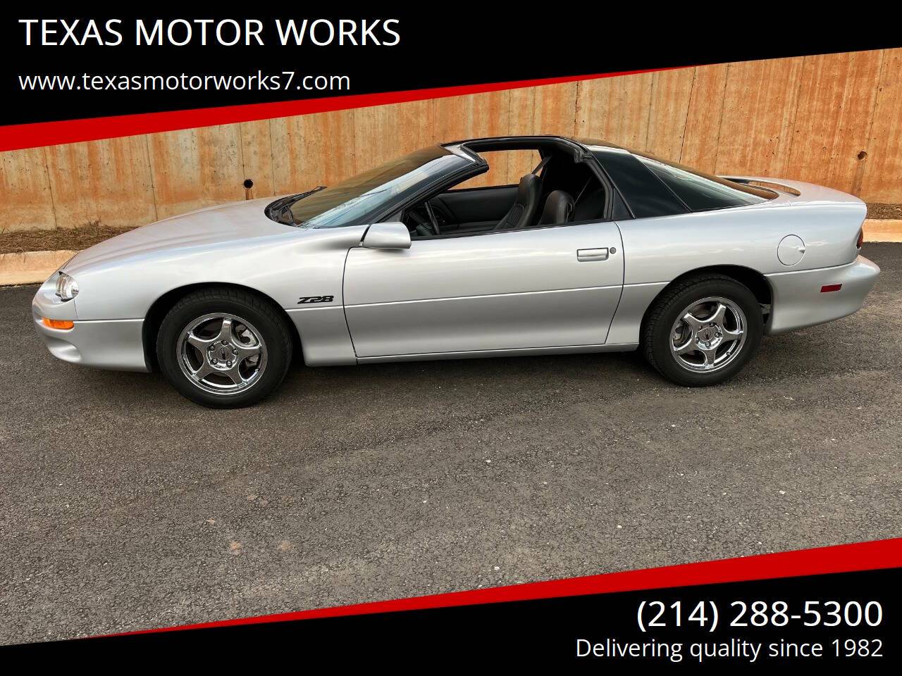 2002 Chevrolet Camaro Z/28 — Coupe — 33,200 mi — Arlington, TX