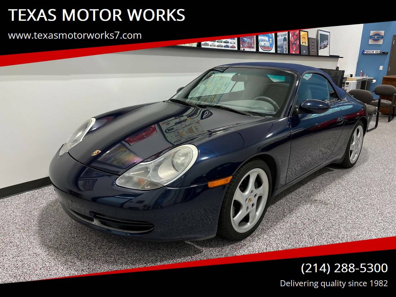 1999 Porsche 911 Carrera — Convertible — 64,000 mi — Arlington, TX