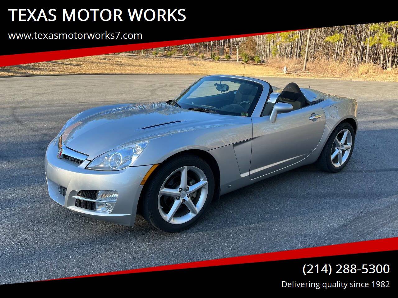2008 Saturn Sky Base — Convertible — 18,900 mi — Arlington, TX