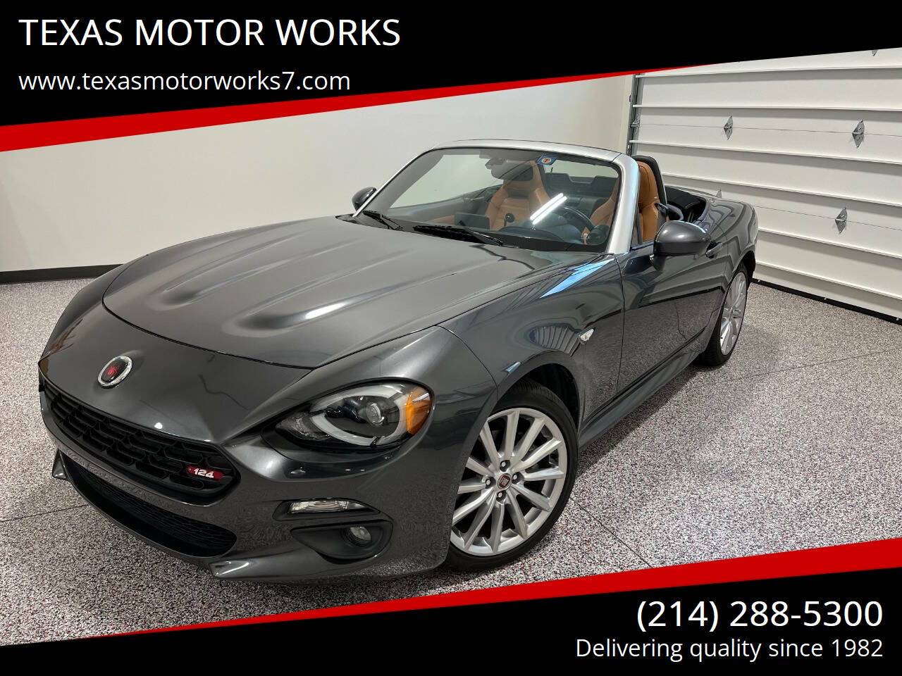 2017 FIAT 124 Spider Lusso — Convertible — 12,500 mi — Arlington, TX